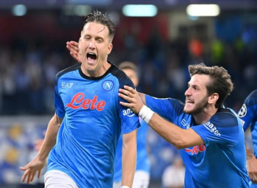 Napoli, muhteşem Şampiyonlar Ligi dönüşünde Liverpool'u rahatsız etti
